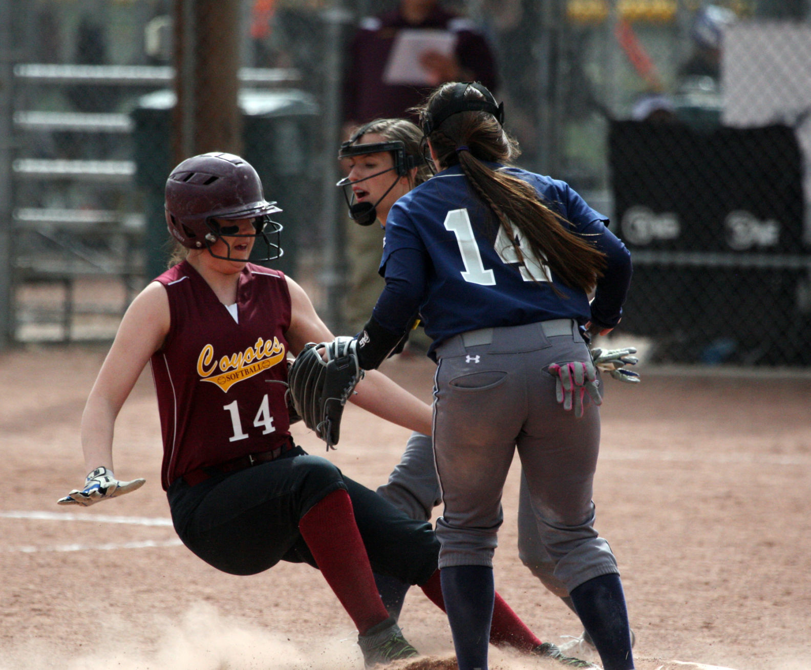 Sliding to second